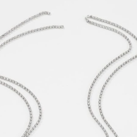 LAST! Multi-style rhinestone chain wrap necklace choker - Picture 5 of 5